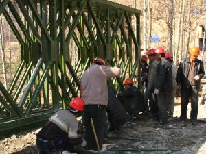 Pont à poutre béton