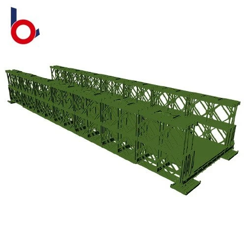 Steel Bridge Bailey Style Temporary Steel Bailey Bridge